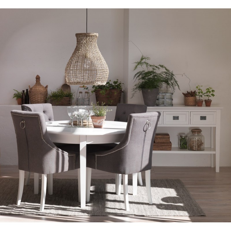 RO Stell Dining Chair Grey/White